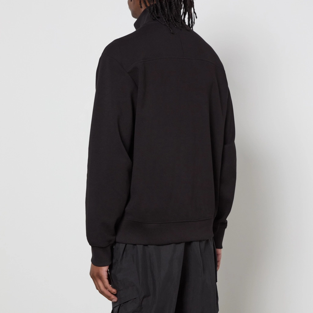 Hugo Boss Tech Quarter Zip Jersey Sweatshirt - S